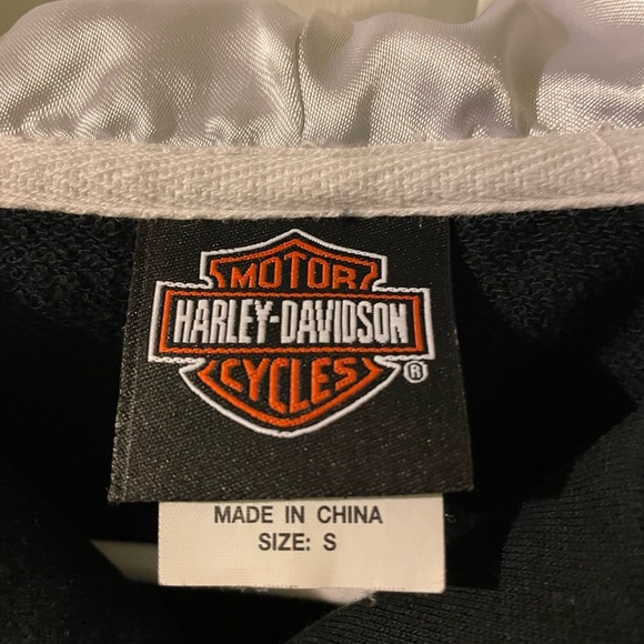 Y2k(2005) Harley-Davidson zip hoodie-small like new - Picture 4 of 9